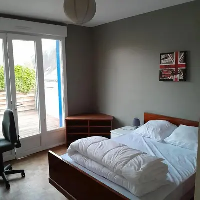 Plan de l'établissement Maison familiale charmante à Ingrandes