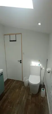 Salle de bains dans l'établissement Entre ciel et Sèvre