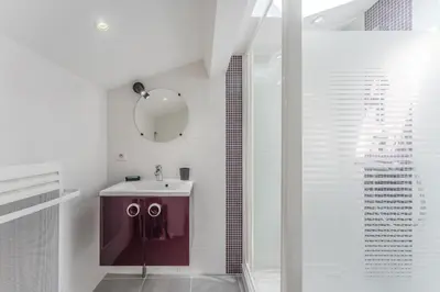 Salle de bains dans l'établissement La Maison de Retz - 400m centre - Jardin