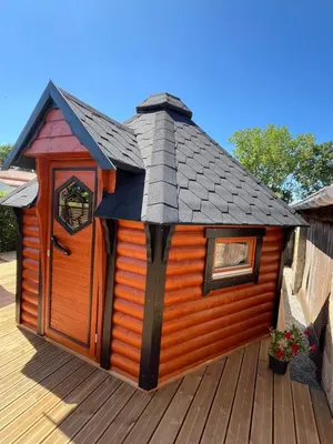 Bâtiment de la tente de luxe