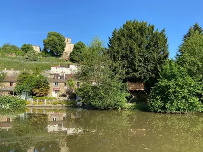 Paysage naturel près de la maison de vacances