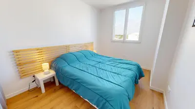 Un ou plusieurs lits dans un hébergement de l'établissement Le Nid de la Mouette