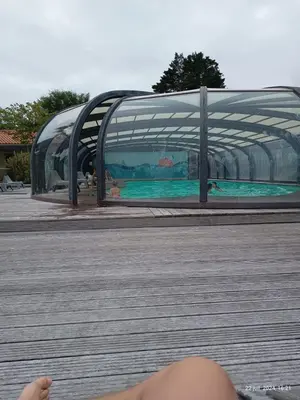 Piscine de l'établissement Mobil-home Marinette ou située à proximité