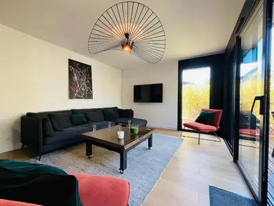 Télévision ou salle de divertissement dans l'établissement Casa Belfort - T3