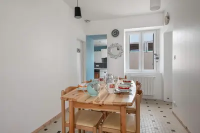 Plan de l'établissement Maison pour 5 à 350m de la plage