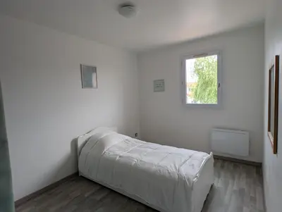 Un ou plusieurs lits dans un hébergement de l'établissement Maison proche Noirmoutier