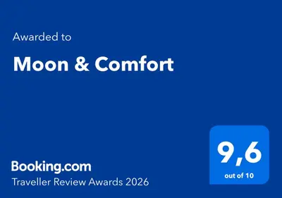 Certificat, récompense, panneau ou autre document affiché dans l'établissement Moon & Comfort