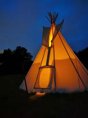Plan de l'établissement Tipis Mohair de l'Erdre
