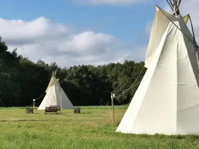 Plan de l'établissement Tipis Mohair de l'Erdre