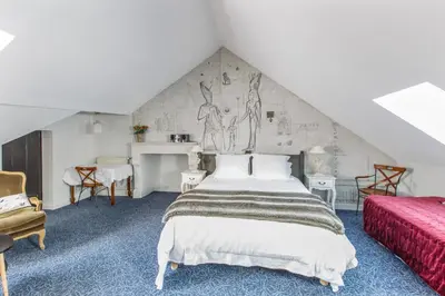 Un ou plusieurs lits dans un hébergement de l'établissement La Maison D'Hôtes Nantes Centre