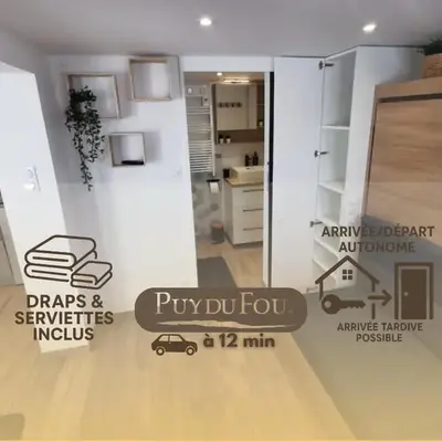 Studio aux portes du Puy duFou