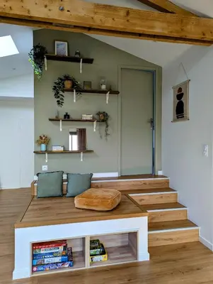 Plan de l'établissement La Petite Roche, dépendance cosy avec sauna