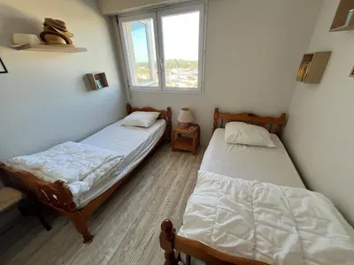 Un ou plusieurs lits dans un hébergement de l'établissement Evasion marine