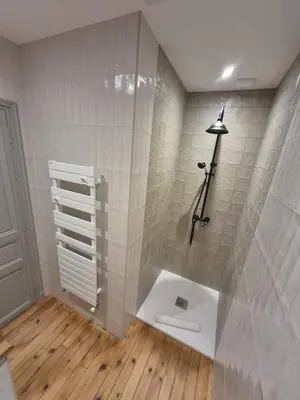 Salle de bains dans l'établissement Maison Bord de Loire