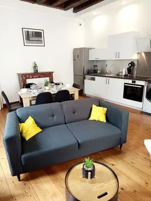 Cuisine ou kitchenette dans l'établissement Centralis, 3 Chambres - Parking inclus