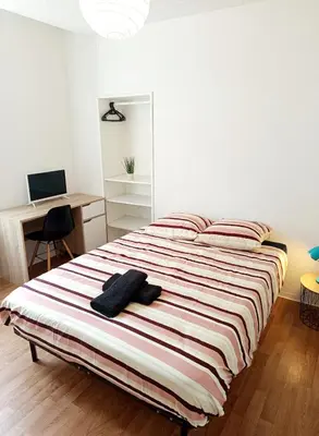 Un ou plusieurs lits dans un hébergement de l'établissement Centralis, 3 Chambres - Parking inclus