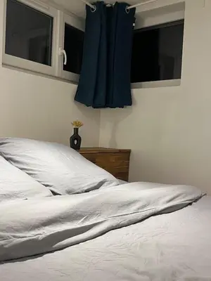 Un ou plusieurs lits dans un hébergement de l'établissement Cozy garden house