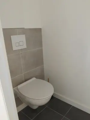 Salle de bains dans l'établissement Grande maison 6 personnes proche Angers