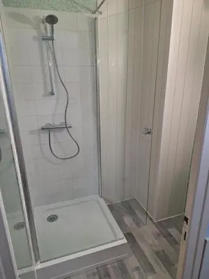 Salle de bains dans l'établissement Appartement - 4 personnes - Saint-Hilaire-de-Riez