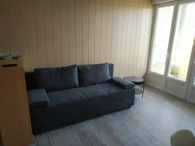 Coin salon dans l'établissement Appartement - 4 personnes - Saint-Hilaire-de-Riez