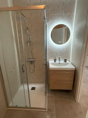 Salle de bains dans l'établissement La parenthèse - 50 m de la plage