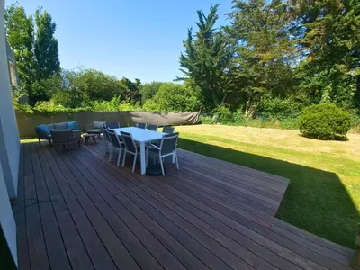 Jardin de l'établissement Maison Cosy T4 proche de la mer