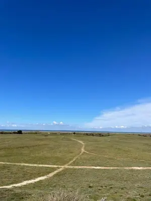 Paysage naturel près de la maison de vacances