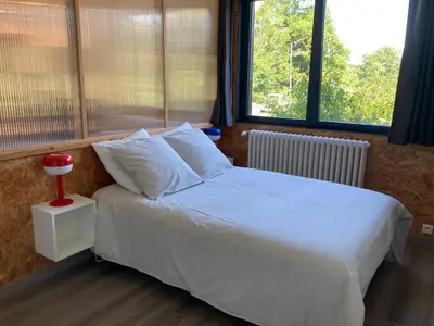 Un ou plusieurs lits dans un hébergement de l'établissement Petit Gîte 2 - 4 personnes