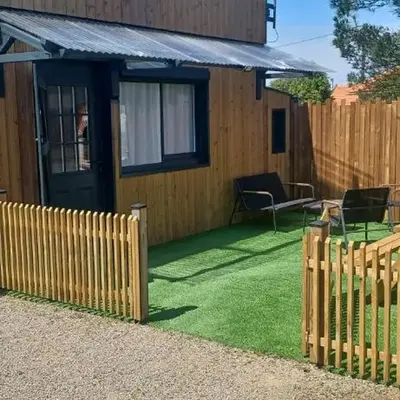 CHALET en bois à 600 m de la plage