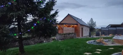 Jardin de l'établissement Gîte LogisNoues