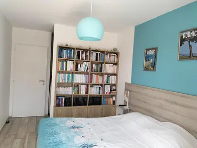 Un ou plusieurs lits dans un hébergement de l'établissement Vive la mer