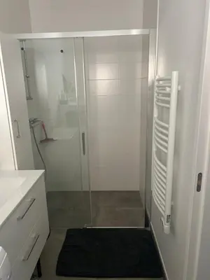 Salle de bains dans l'établissement Studio cosy et indépendant - idéal pour 2 personnes