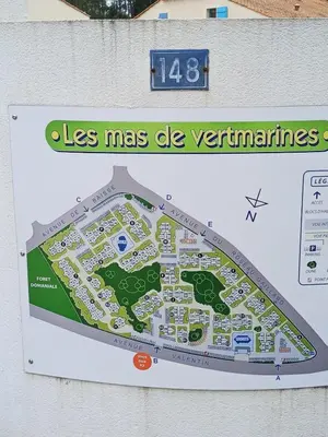 Plan de l'établissement Vertmarines 253
