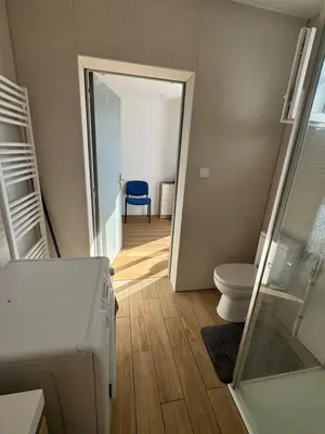 Salle de bains dans l'établissement Chaleureux studio central Appart B
