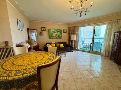 Coin salon dans l'établissement Superbe Vue Mer