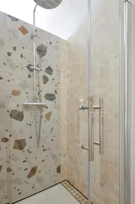 Salle de bains dans l'établissement L'Ogive - Charmant appartement au coeur de Clisson