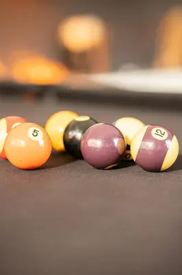 Billard dans l'établissement Casa di Mamma