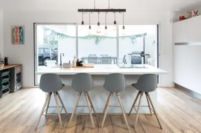 Plan de l'établissement House 3 rooms all comfort with garden