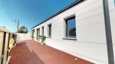 Bâtiment de la maison de vacances