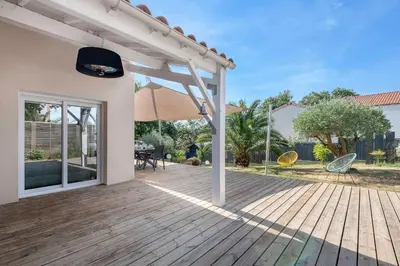 Plan de l'établissement Maison familiale pour 8 pers - 400m de la plage