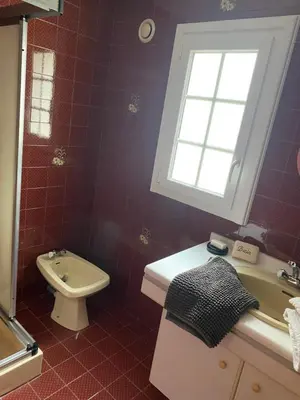 Salle de bains dans l'établissement Maminet