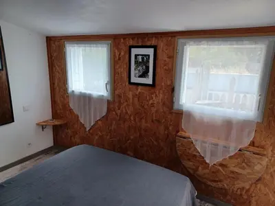 Un ou plusieurs lits dans un hébergement de l'établissement Studio à Vertou aux portes de Nantes