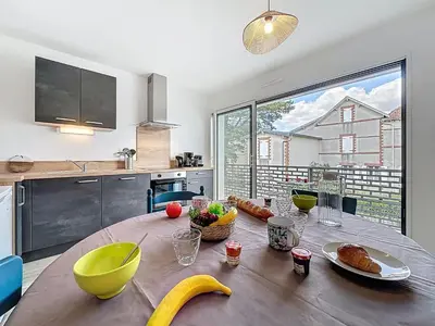 Cuisine ou kitchenette dans l'établissement Apartment Océanide-2 by Interhome