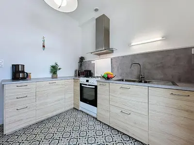 Cuisine ou kitchenette dans l'établissement Holiday Home Ker Madeleine by Interhome