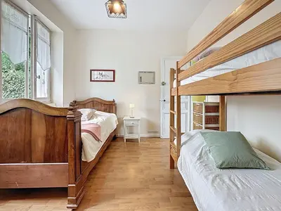 Un ou plusieurs lits dans un hébergement de l'établissement Holiday Home Ker Madeleine by Interhome