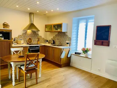 Cuisine ou kitchenette dans l'établissement Comme une Douce Parenthèse
