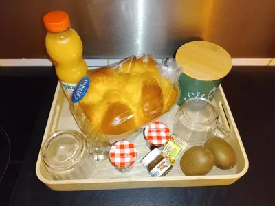 Nourriture dans la maison de vacances ou à proximité
