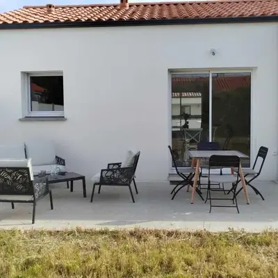Charmant gîte avec terrasse à La Barre-de-Monts - FR-1-426-586
