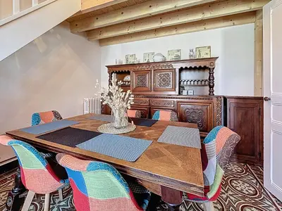Cuisine ou kitchenette dans l'établissement Holiday Home L'Escale by Interhome