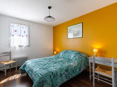 Un ou plusieurs lits dans un hébergement de l'établissement Holiday Home La Haute Musse by Interhome